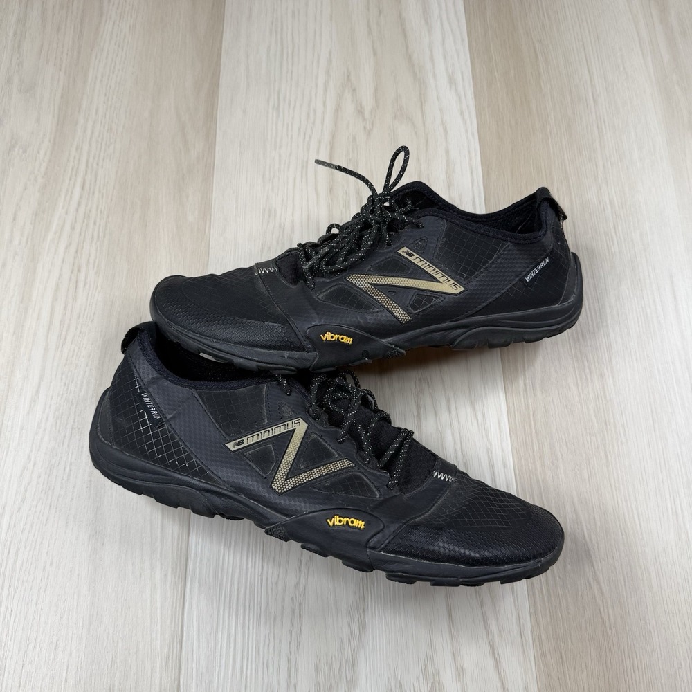 New Balance Minimus MT20SB Mens 10.5 D Trail Running Winter Run Shoes Vibram
